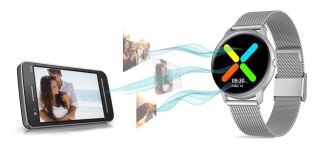 Damski SMARTWATCH G. Rossi SW015-3 Srebrny - 12