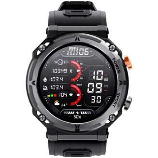 Smartwatch VELTORI VT130-1 Czarny Pasek Silikonowy - 3