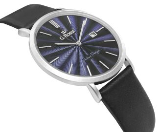 Zegarek Męski G.ROSSI 10853A-6A1 + BOX - 2