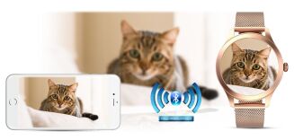 Damski SMARTWATCH G.Rossi SW014G-2 Różowe złoto - 9