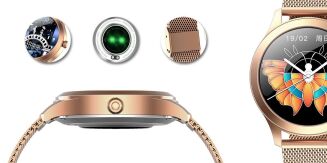 Damski SMARTWATCH G.Rossi SW014G-2 Różowe złoto - 12