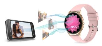 Damski SMARTWATCH G.Rossi SW015-2 Różowy - 11