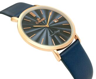 Zegarek Męski G.ROSSI 10853A-6F3 + BOX - 2