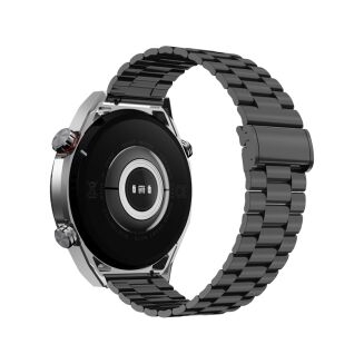 Smartwatch VELTORI VT100-1 + Czarny Pasek Silikonowy + Czarny Eko Skóra - 6