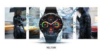 Smartwatch VELTORI VT160-1 Czarny Pasek Silikonowy - 21
