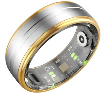Smart Ring RUBICON R6 Gold/Silver SIZE-11(US) SMARUB327