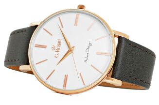 Zegarek Męski G.ROSSI 10401A2-3B4 + BOX - 5